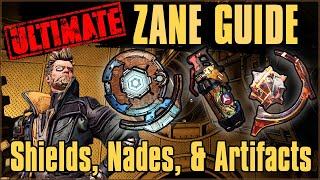 The Bits  ULTIMATE Zane Guide Part 7 Shields Grenades amp Artifacts [upl. by Emalee]