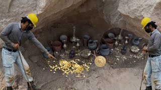 Heritage of the Golden Age Metal detectors discover priceless objectsTREASURE HUNT [upl. by Mairym]