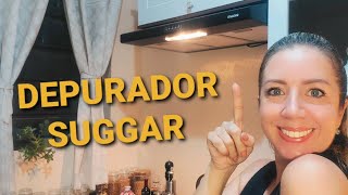 DEPURADOR DE AR SUGGAR SLIM 80 cm É SILENCIOSO [upl. by Waligore]