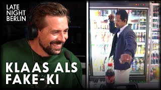 Klaas trollt Kunden mit FakeKI im Späti  Late Night Berlin [upl. by Lundeen]