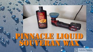 Pinnacle Liquid Souveran Waxauto detailing [upl. by Naaitsirhc885]