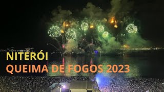 Reveillon 2023  Niterói  Praia de Icaraí  Queima de fogos [upl. by Perpetua]