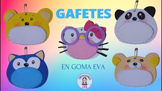 5 IDEAS DE GAFETES O CARTELES  VUELTA A CLASES [upl. by Ffej339]