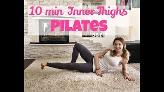 10 min Pilates INNER THIGHS at Home Workout [upl. by Corso]