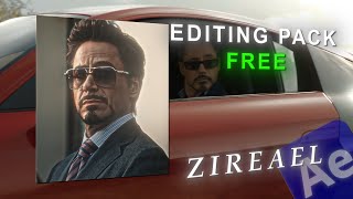 Free Editing Pack For 10000 Subscribers  After Effects  Zireael [upl. by Nester]