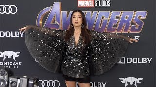 MingNa Wen quotAvengers Endgamequot World Premiere Purple Carpet [upl. by Myron]