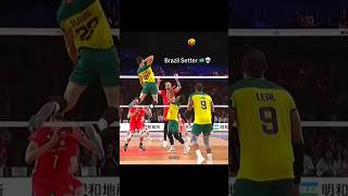 Brazilian setter 🔥🇧🇷 setter volleyball youtubeshorts [upl. by Macpherson]