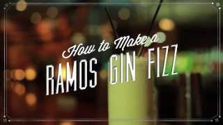 How to Make a Ramos Gin Fizz From the Sazerac Bar in New Orleans [upl. by Thurston]