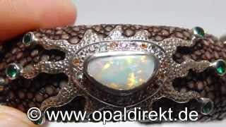 DesignerSchmuck Opalschmuck 000158 set [upl. by Colman385]