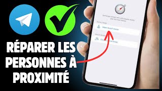 Comment résoudre le problème de recherche de personnes à proximité manquantes dans Telegram [upl. by Ayk]