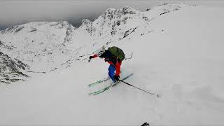 Ski de Rando au Vans  Belledonne [upl. by Soloma]