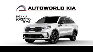 2023 Sorento SX AWD Autoworld Kia East Meadow Levittown Garden City Smithtown Nassau Bohemia NY [upl. by Eseenaj]