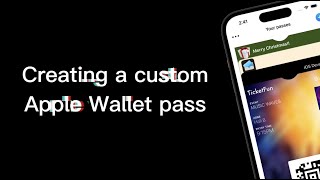 How to create a custom Apple Wallet pass [upl. by Halima]