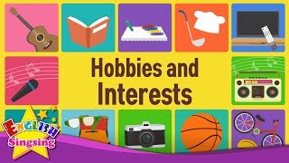 Kids vocabulary  Hobbies and Interests What do you like doing  Learn English for kids [upl. by Dumah]