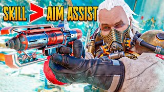 IT TAKES SKILL TO PLAY CAUSTIC In Apex Legends [upl. by Irish273]