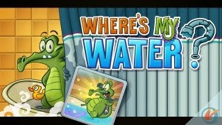 Wheres My Water Troubled Water Walkthrough  iPhone Game Cheat [upl. by Yenitirb]