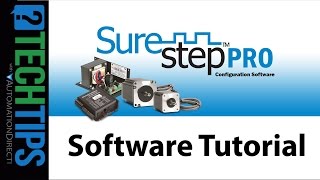 SureStep Pro Tutorial and Walk Through Stepper System Software from AutomationDirect [upl. by Ohcirej]