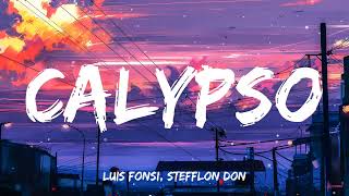 Luis Fonsi  Calypso ft Stefflon Don  LetraLyrics [upl. by Nilak138]