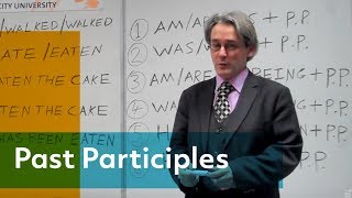 How do you use past participles Learn English at Dublin City University [upl. by Eillime986]