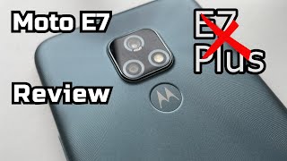 Moto E7 Review [upl. by Raquela]