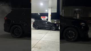 Trackhawk cold start after fill up at Shell with Flex [upl. by Dorris]