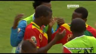 Botswana  1 vs 6  Guinea ● Africa Cup Of Nations 2012 [upl. by Buttaro]