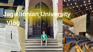 VLOG  daily life at Jagiellonian University [upl. by Ayo200]