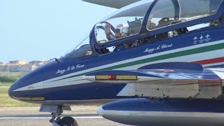 FRECCE TRICOLORI  MANIFESTAZIONE AEREA DEL CENTENARIO PRATICA DI MARE 18062023 [upl. by Lilah]