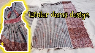 Winter baby design ✂️winter dress design 2024 👗Winter baby dress full video [upl. by Eberle784]