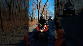 Honda 250EX Riding PA Trails shorts atv honda [upl. by Nussbaum]