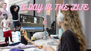 A DAY IN THE LIFE OF A CONTENT CREATOR VLOG NONFILMING DAY  EDITING COOKING GYM amp MORE [upl. by Asyle]