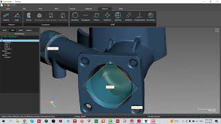 Scantech ScanViewer Hole Selection and Measurement video tutorial [upl. by Denney]