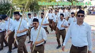 Ludhiana RSS route march  Vijayadashami  Dussehra  Ludhiana Hosiery City  Civil Lines  Punjab [upl. by Nowujalo358]