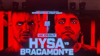 NELSON HYSA vs ARIEL BRACAMONTE LONDON NOVEMBRE 22 2024 [upl. by Kiraa]