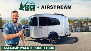 The COOLEST Airstream Trailer  2023 REI 16X Basecamp  Walk Through [upl. by Born]