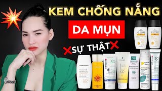 SỰ THẬT 9 KEM CHỐNG NẮNG CHO DA MỤN DA TREATMENT  Phần 3 [upl. by Alic]