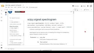 SciPy Signal Spectrogram  Spectrograms Basics  Seminar 02 Support Material [upl. by Mellins]