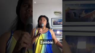 Zombie cover youtubeshorts viralvideo viralshort amazing gifted alienette [upl. by Hsoj653]