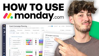 Complete Mondaycom Beginners Guide For Project Management 2024 [upl. by Frodin906]