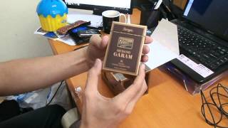 Unboxing Gudang Garam Surya From IndoCigar dot com [upl. by Gnilhsa]