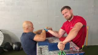 Armwrestling Training May 2020 Deny Montana Andrei Shark Andrei Krotov [upl. by Brandi267]