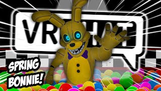 INTO THE PIT BONNIE JOINS VRCHAT Funny VRChat Moments FNAF [upl. by Tillman259]