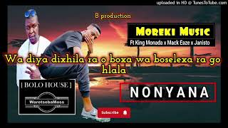 MorekiMusicNonyanaFeatKingMonadaxMackEazexJanisto2024lyricvideo [upl. by Eiram]