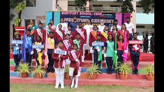 Montfort School Investiture ceremony  2024  Nalgonda  Oath Taking Ceremony by students [upl. by Doubler]