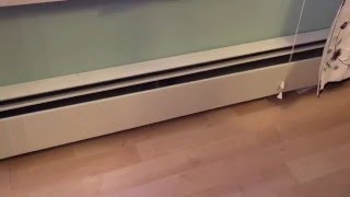 How To Bleed Trapped Air From Baseboard Heater [upl. by Kelleher]