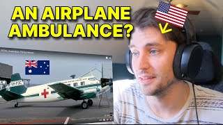 American reacts to Australias Royal Flying Doctor Service [upl. by Rihaz54]