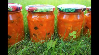 Labai skani daržovių mišrainė žiemai  Konservuotų daržovių receptas  Mišrainė  Canned vegetables [upl. by Eiramac]