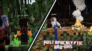 BEST Zombie Apocalypse ADDONS For MCPE 120 [upl. by Elias]