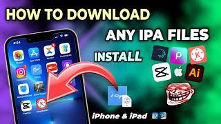 How To Install IPA FILES  Esign iOS No Revoke No PC  Techno Editz [upl. by Aynos]