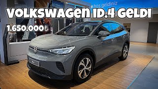 Vw ID4 Bayilere Geldi 52 kwh Batarya İle 1650000 ya Satışta [upl. by Pennie]